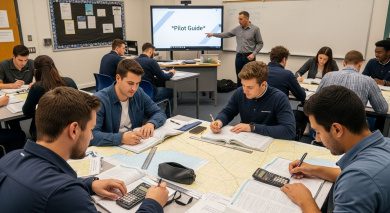 pilot training classroom