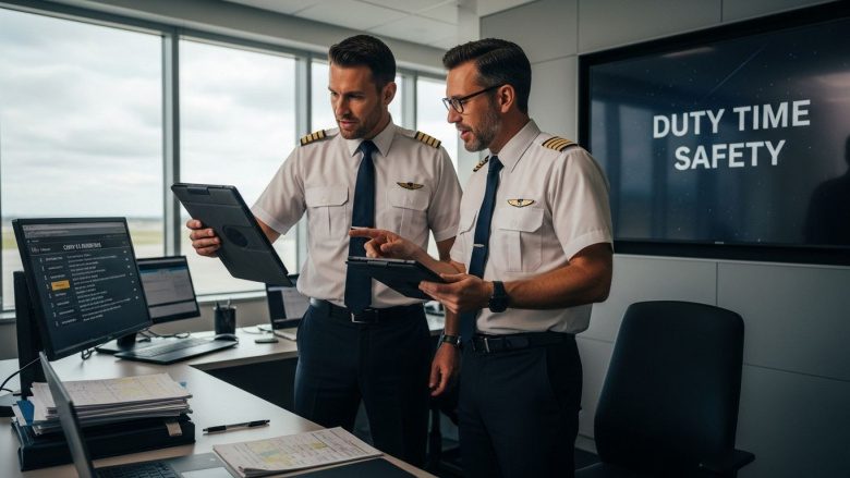 flight crew duty time