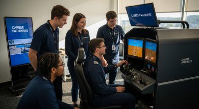 pilot trainees aviation career