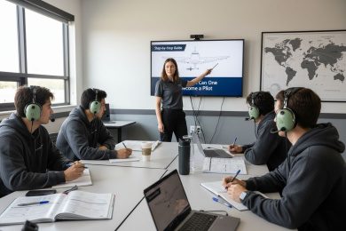 pilot training step-by-step