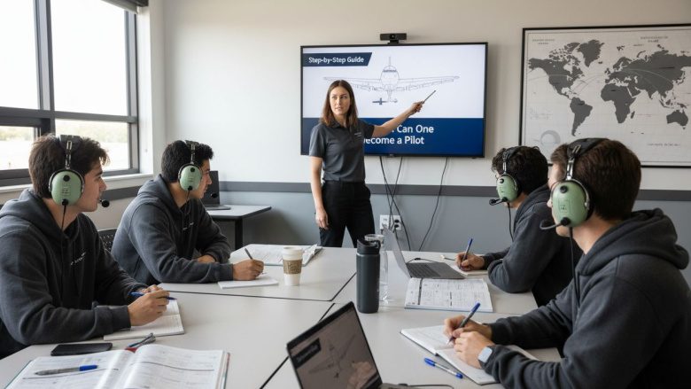 pilot training step-by-step