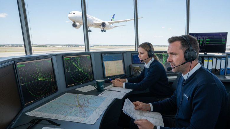 airport control tower communication