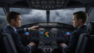 airline cockpit meteorology